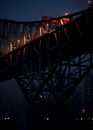 City Bridge in Lights at Night