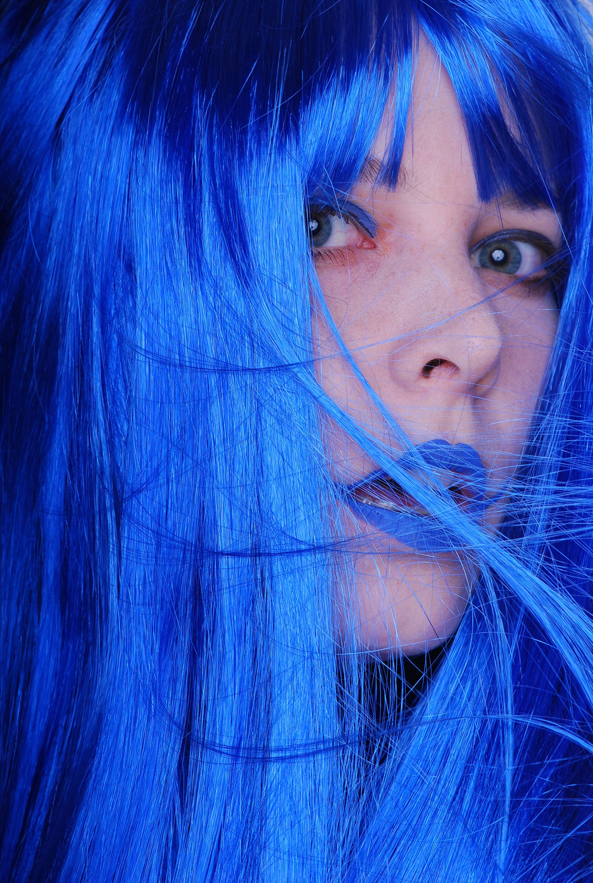Close Up Photo of Woman with Colored Hair · Free Stock Photo