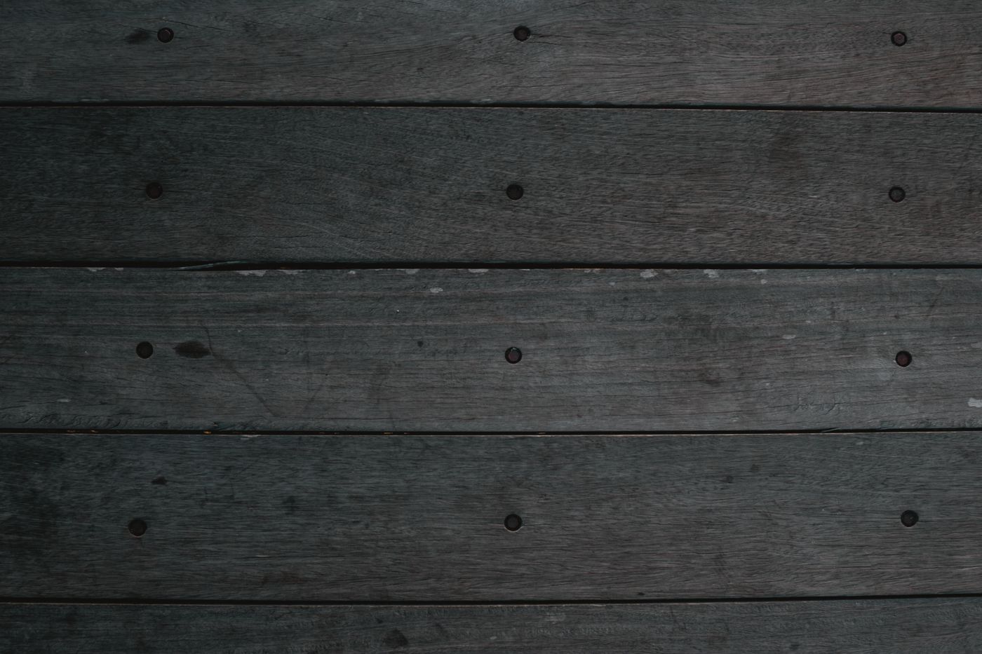 Close-up of dark hardwood boards