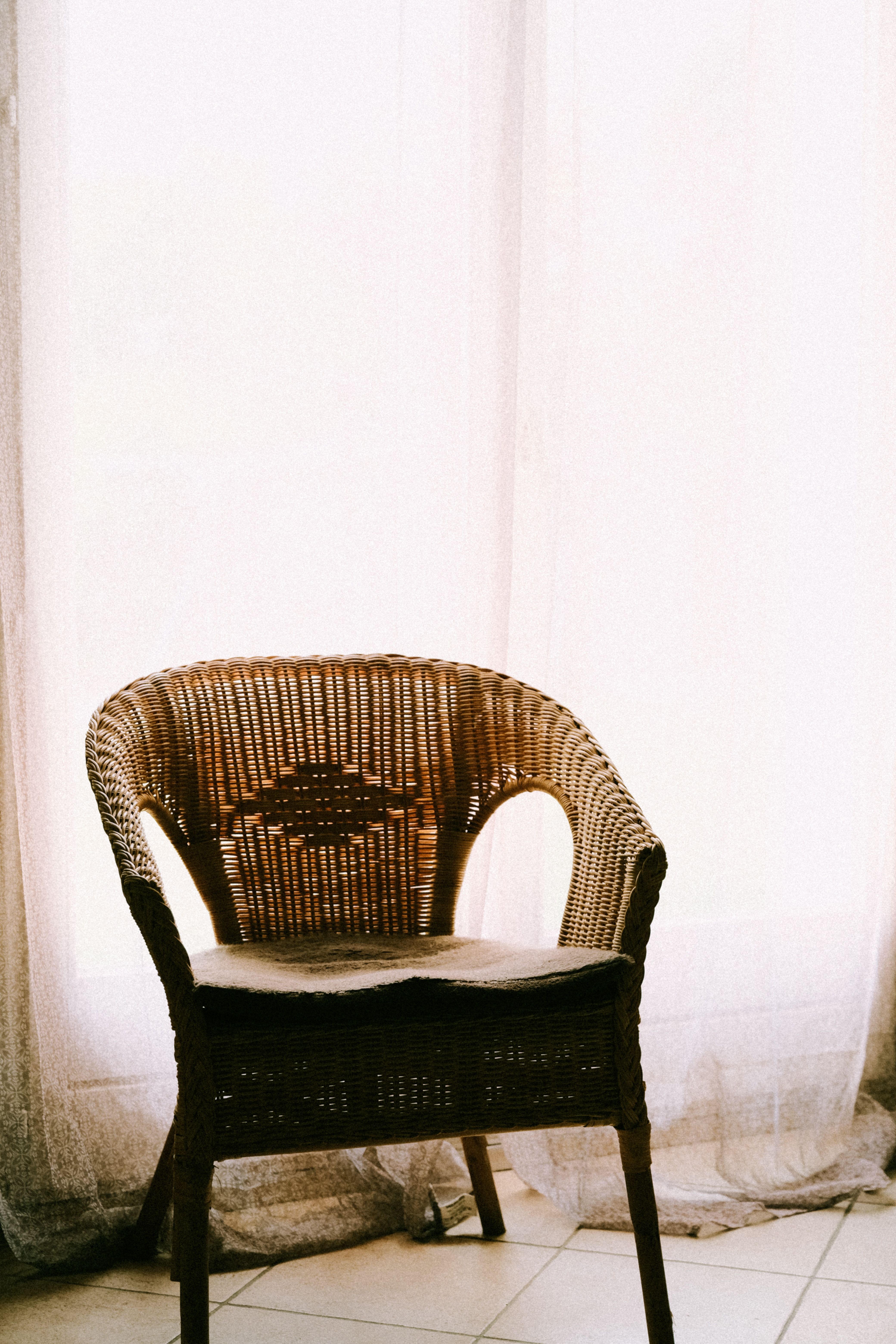 Wooden Woven Folding Chairs · Free Stock Photo