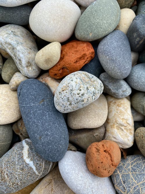 Free Gray and Brown Stones on Brown and Gray Stones Stock Photo
