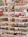 Newspapers on news Stand