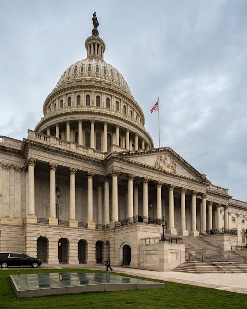 Free The United States Capitol Building in Washington DC  Stock Photo