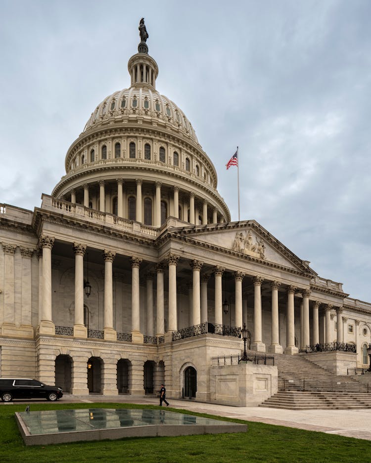 The United States Capitol Building In Washington DC 