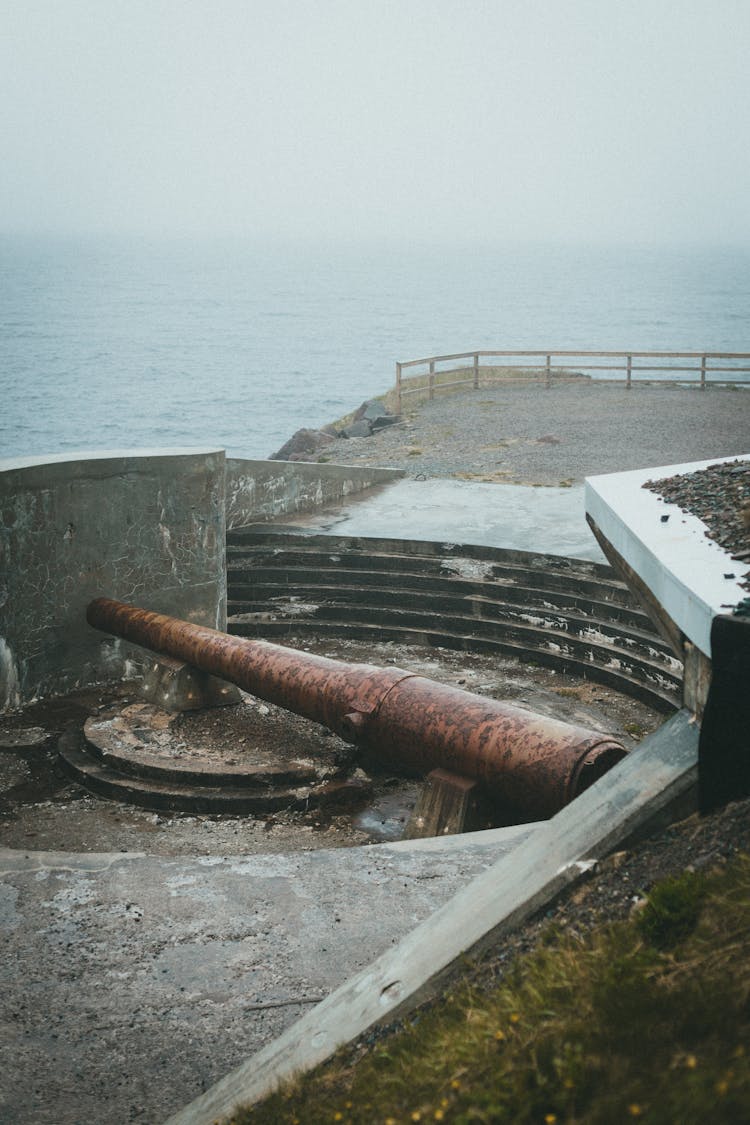 Fort With A Historical Cannon 