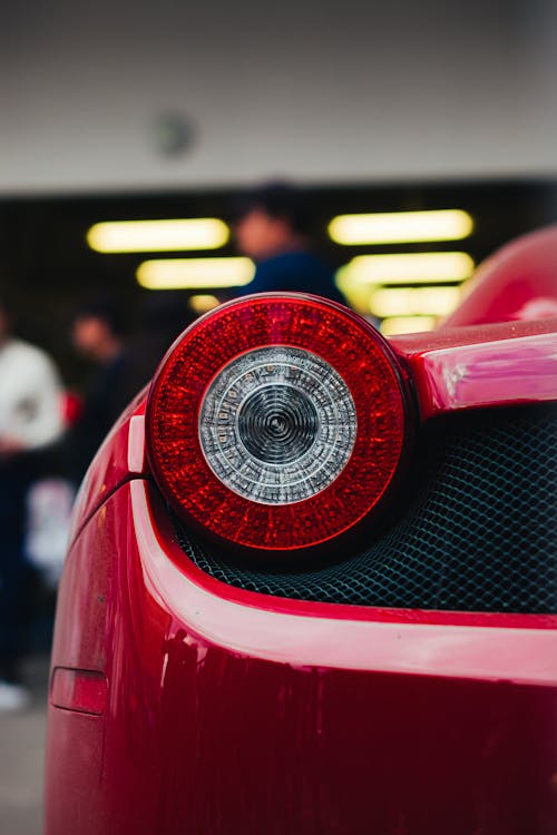 Back Light of Ferrari