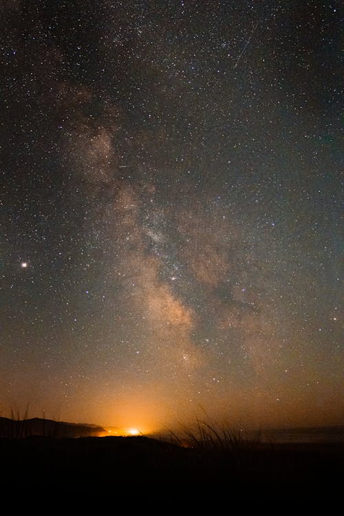 ฟรี คลังภาพถ่ายฟรี ของ กลางคืน, กาแล็กซี, ดวงดาว คลังภาพถ่าย