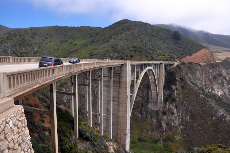 Bixby Creek Bridge In Monterey County, California