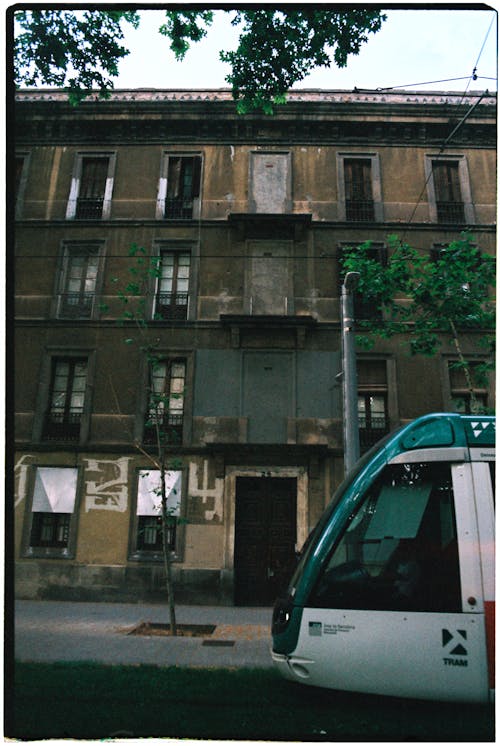 Free stock photo of barcelona, industrial, tram Stock Photo