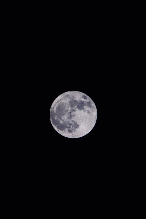 Immagine gratuita di cielo notturno, fotografia lunare, luna piena