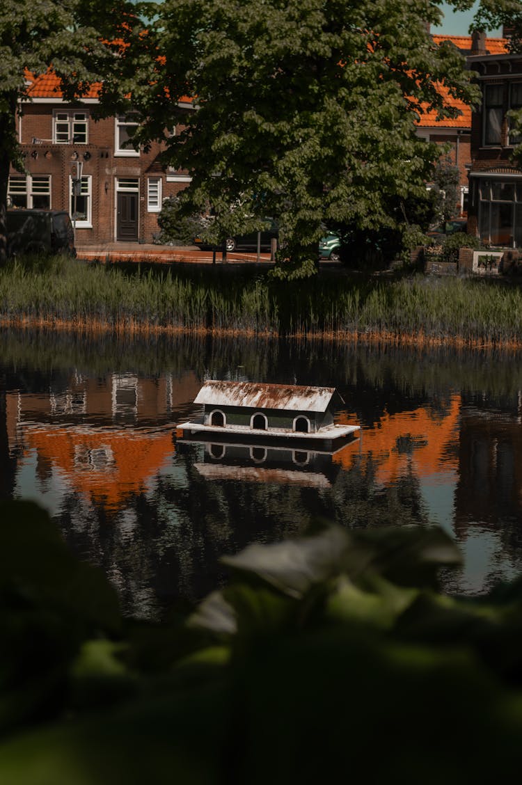 Houseboat On The River