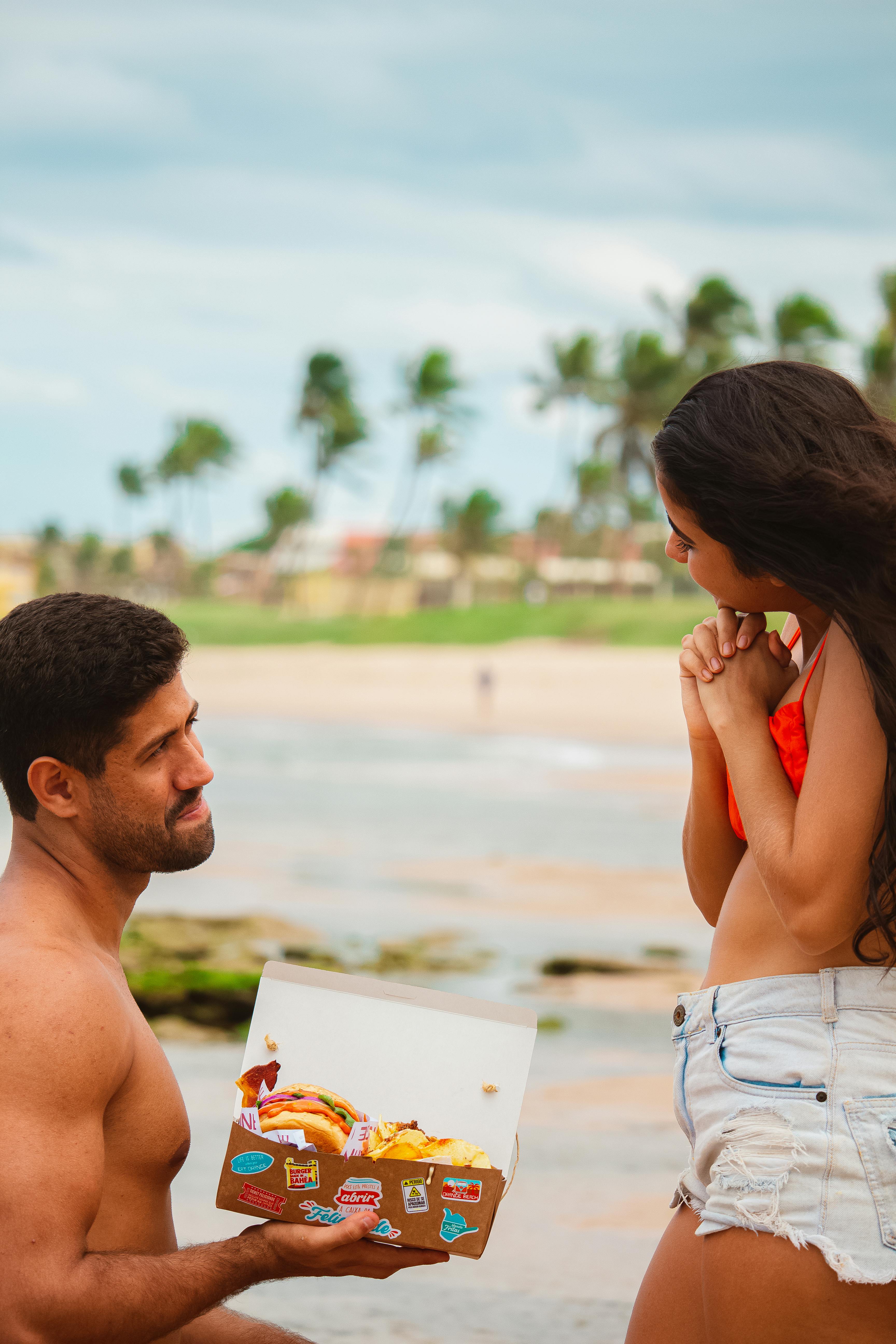 A Couple Looking at Each Other · Free Stock Photo