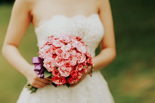 Photos gratuites de bouquet de mariée, fermer, fleurs