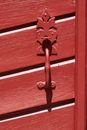 Poignée de porte ancienne .