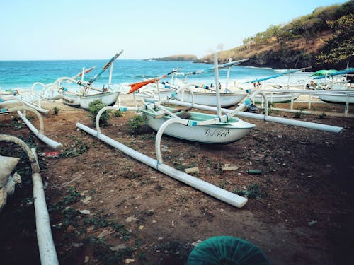 Foto d'estoc gratuïta de Bali, barca de pesca, natura