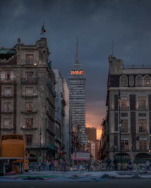 คลังภาพถ่ายฟรี ของ torre latinoamericana, การท่องเที่ยว, จุดสังเกต