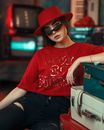 In the red Images