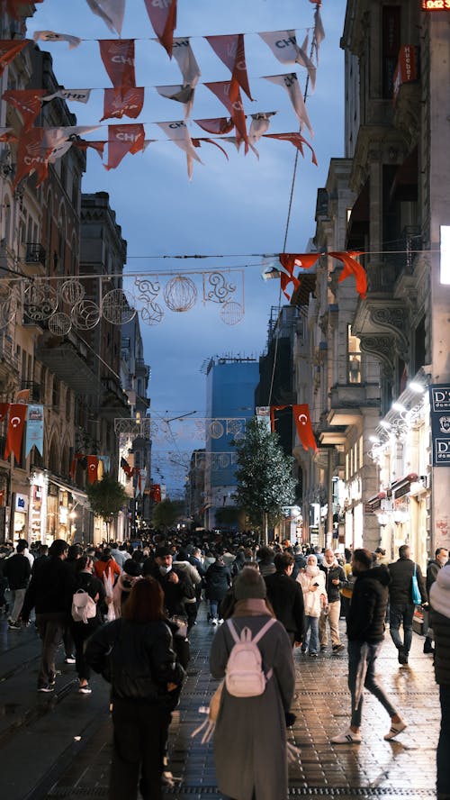 People Walking on the Street