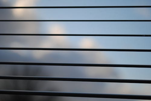 Free stock photo of glass window, sky, window blinds