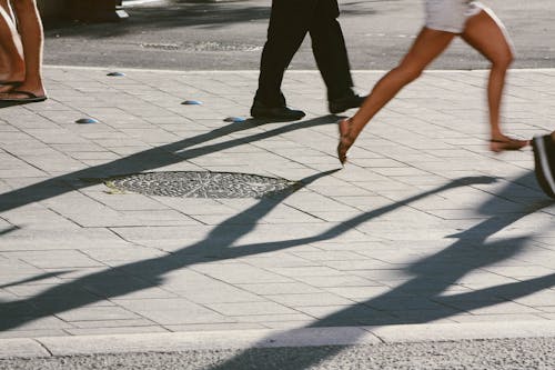 Fotografía Secuencial De Personas Corriendo