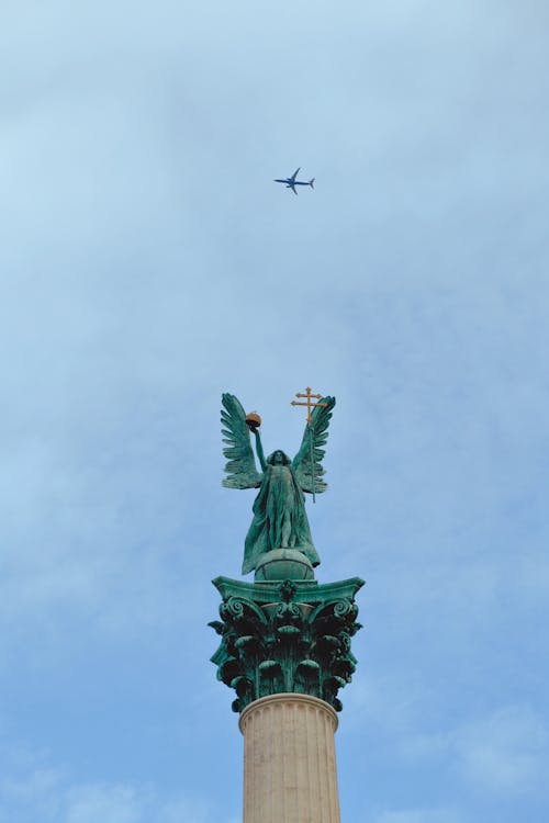 Low Angle Shot of the Millennium Monument