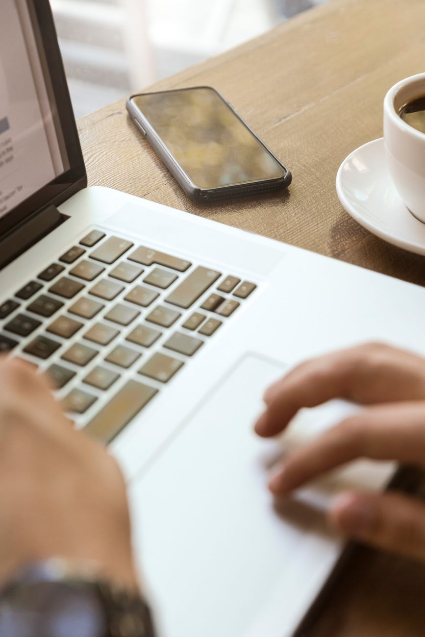 Person Using Macbook · Free Stock Photo