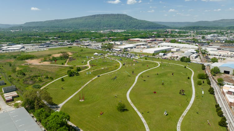 Sculpture Fields At Montague Park