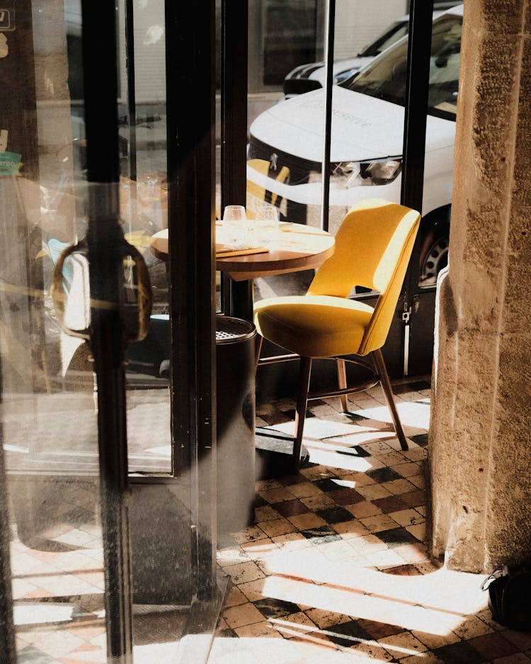 Interior Of A Cafe