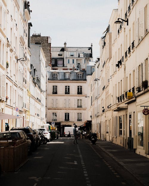 Free Landscape Photography of a Street in Paris Stock Photo