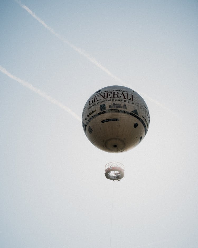 Balloon In Parc Andre Citroen, Paris, France 