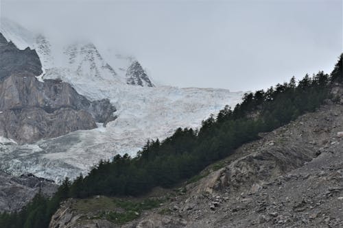 冰河, 地質構造, 山 的 免費圖庫相片