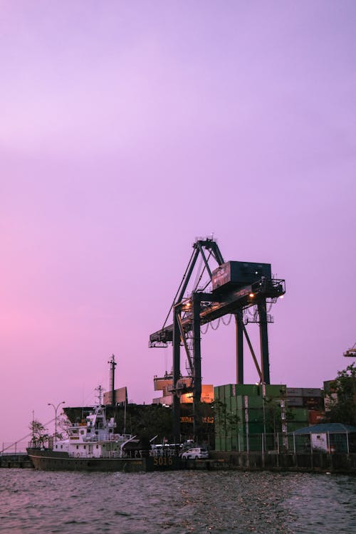 White Ship on Docking Area