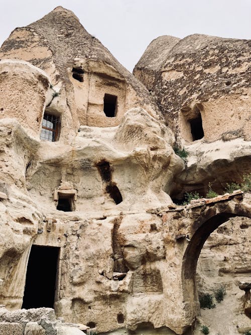 Photos gratuites de attraction touristique, cappadoce, dinde