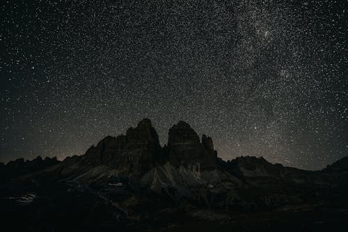 Gratis lagerfoto af aften, alperne, astronomi Lagerfoto
