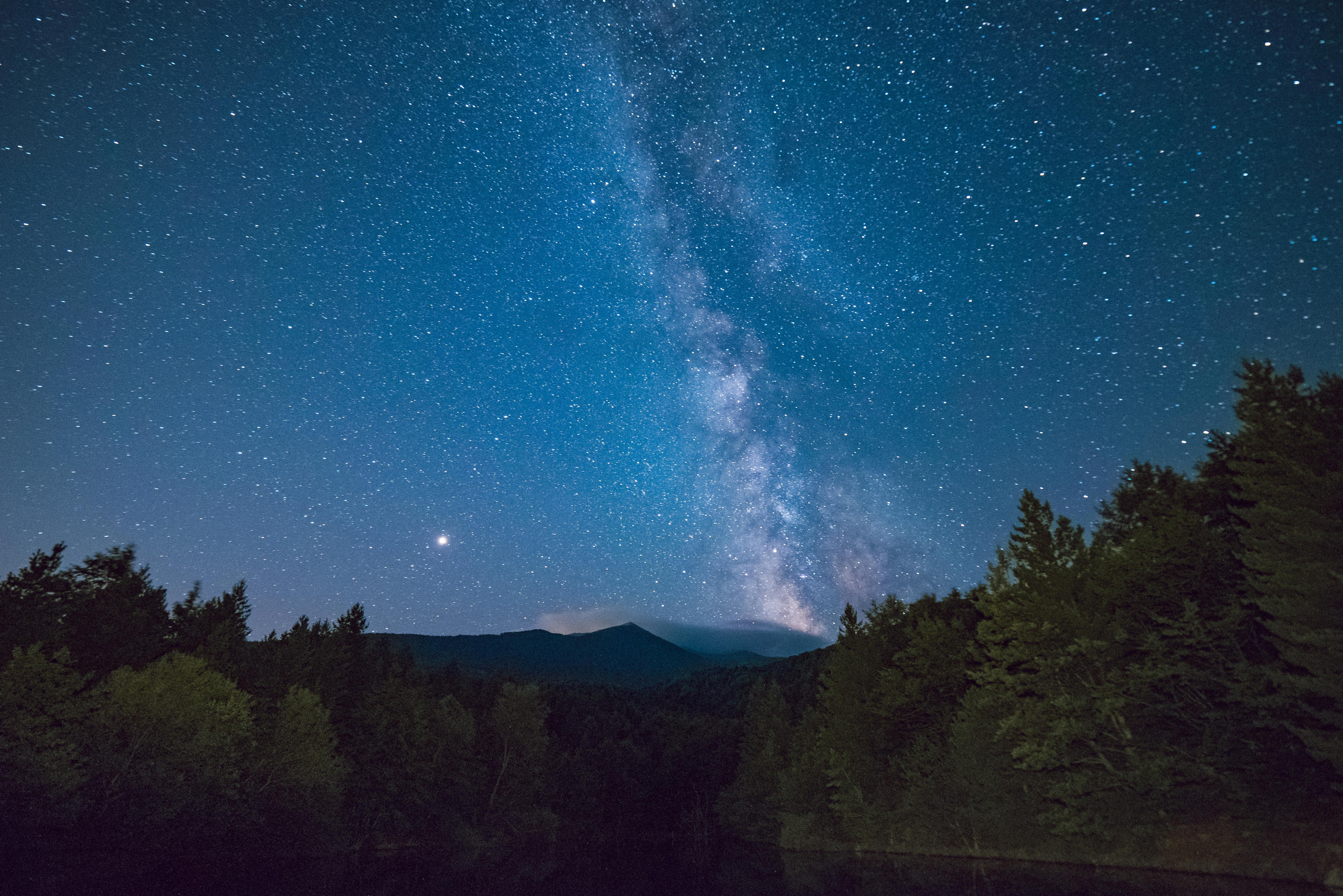 scenic view of night sky