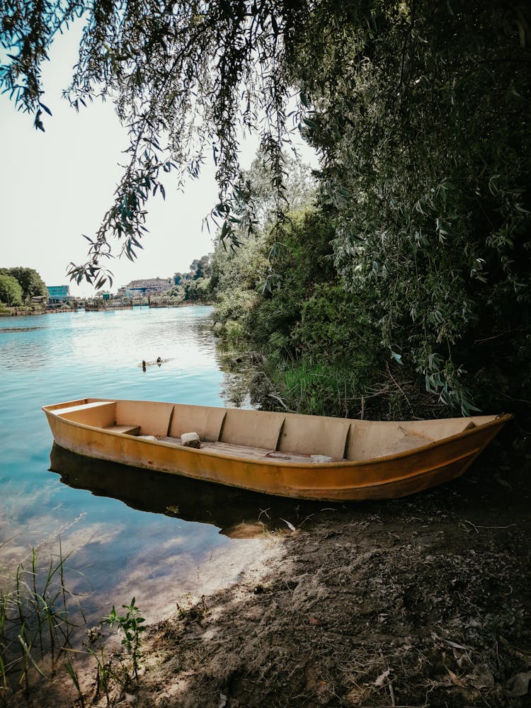 Boat On Shore