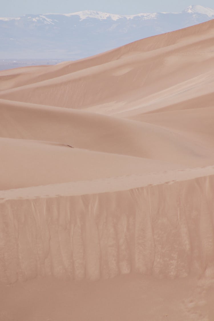 Brown Sand In The Desert 