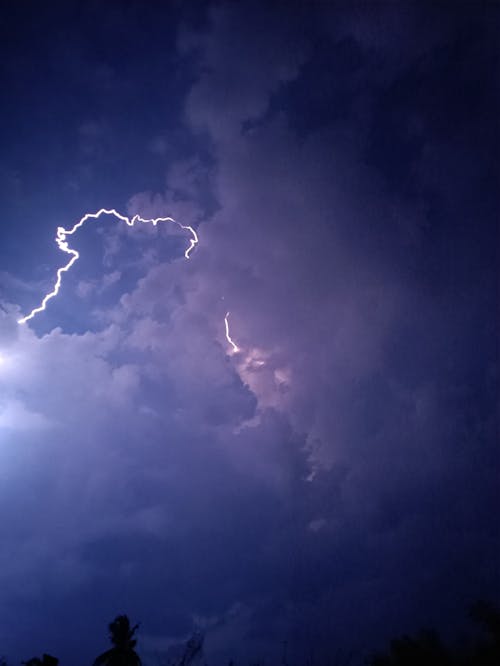 Foto stok gratis angin ribut, awan gelap, bentangan awan