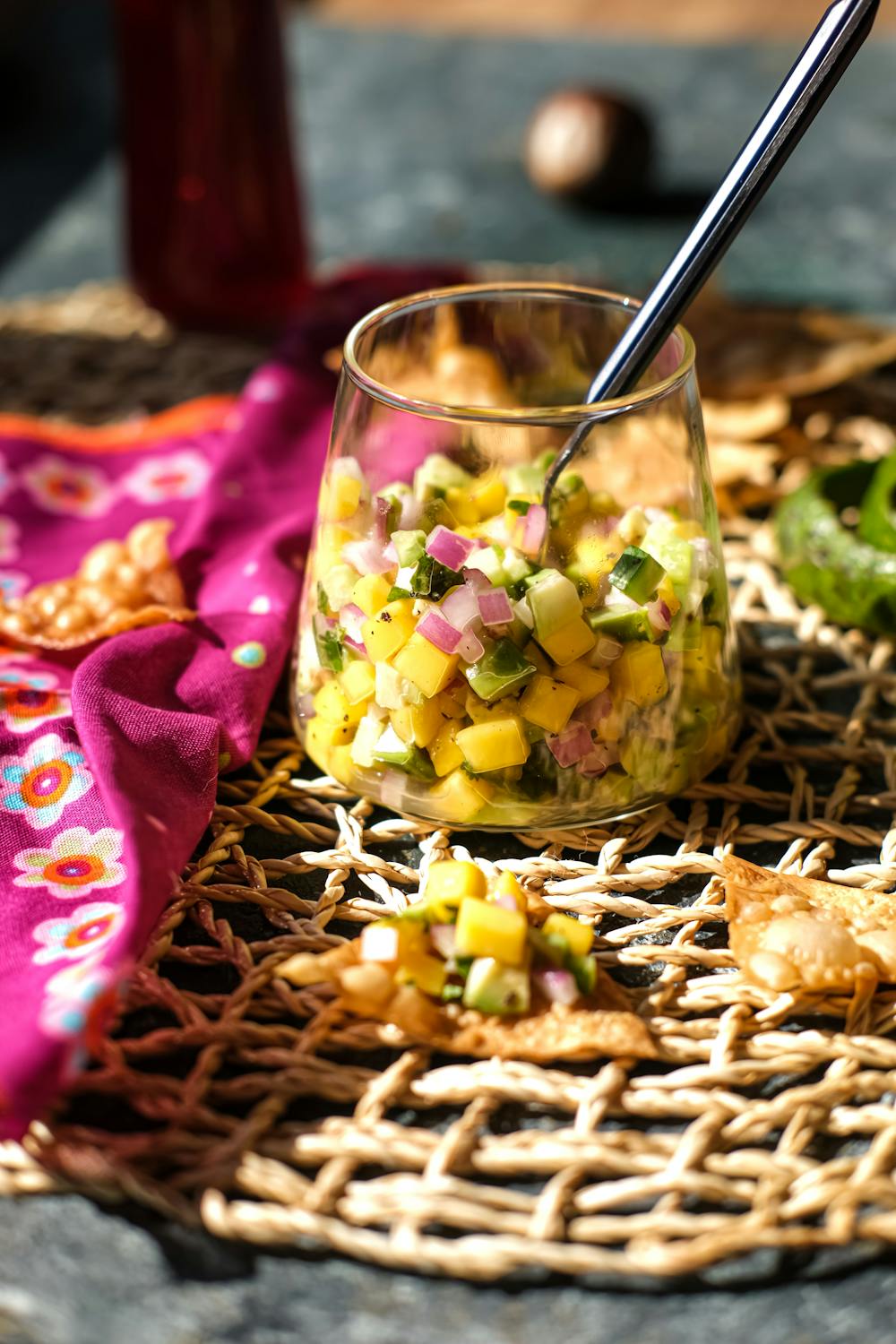 Pan-Seared Swordfish with Mango Salsa