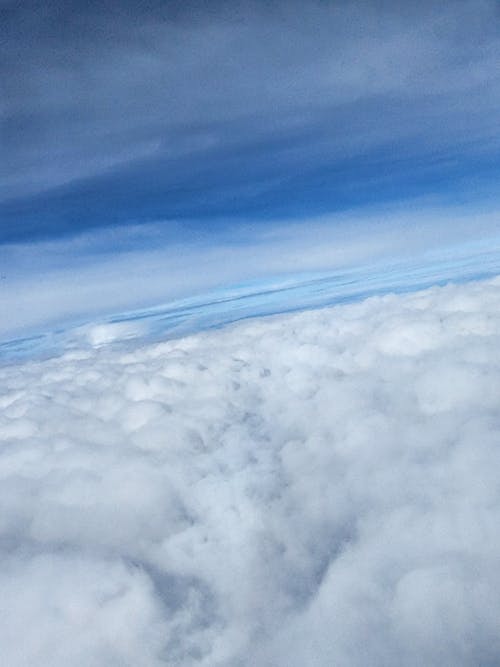 Free stock photo of above clouds, clouds