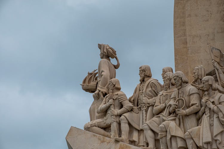 The Padrão Dos Descobrimentos Monument In Lisbon Portugal