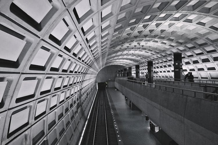 Interior Design Of A Subway Station