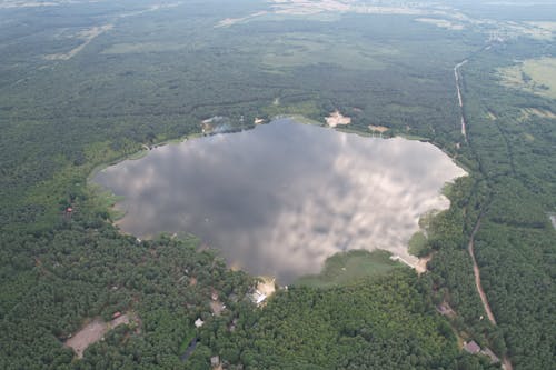 Drone Shot of a Lake