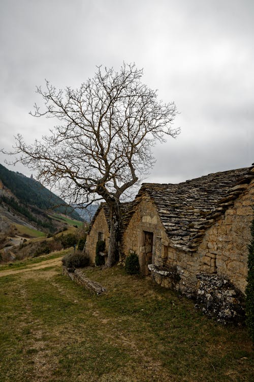 Traditional Stone House in the Mountain
