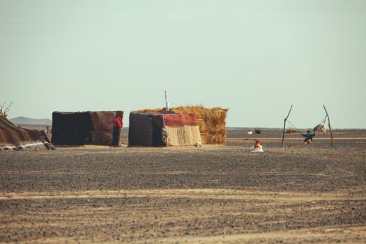 Khamlia village near Merzouga