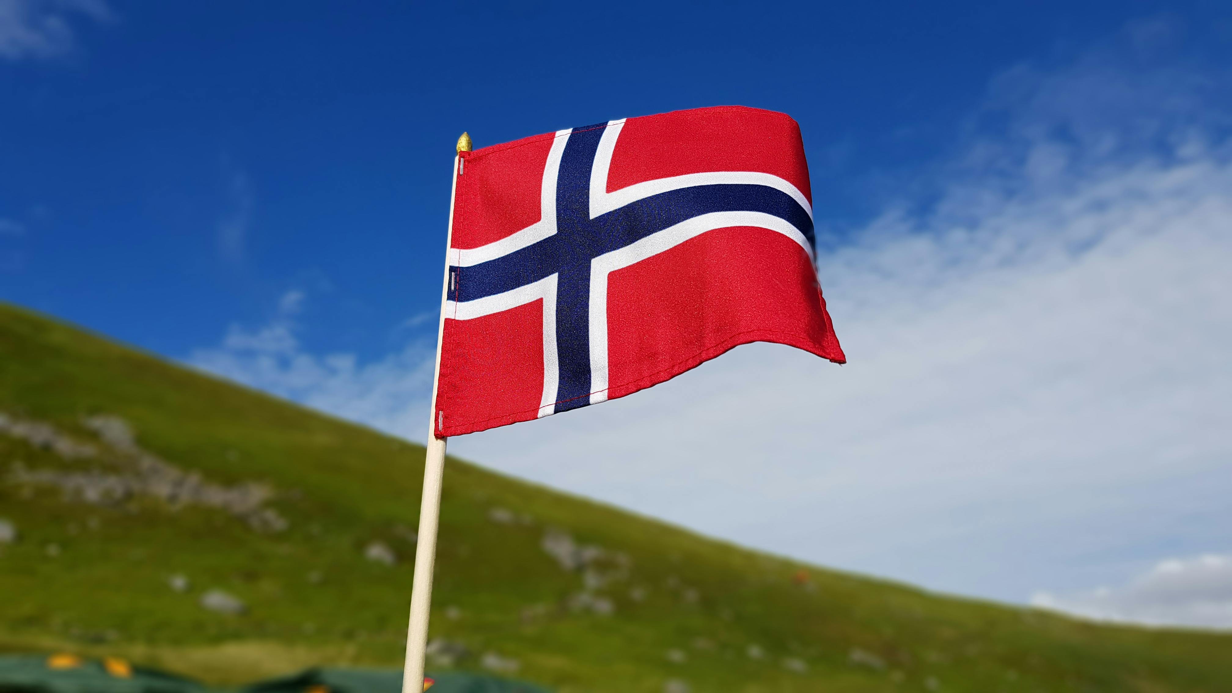 Free stock photo of flag, norway, norway flag