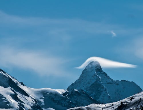 Montañas Con Nieve