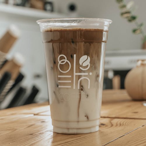 A Coffee on a Wooden Table