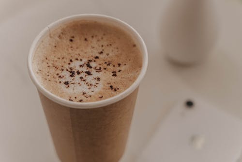 Kostenloses Stock Foto zu cappuccino, cremig, getränk