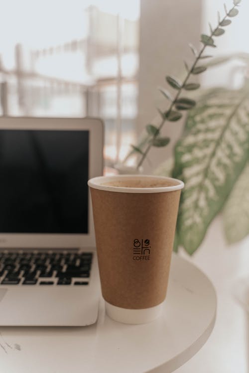 Close-Up Shot of a Paper Cup